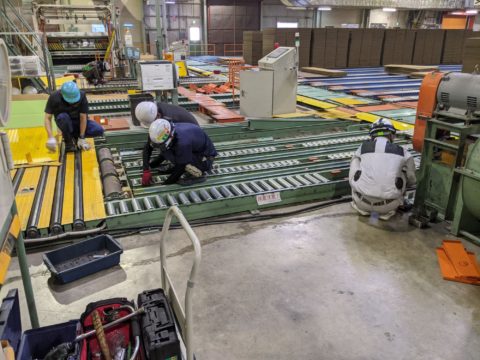 宮崎県 搬送コンベヤー更新工事