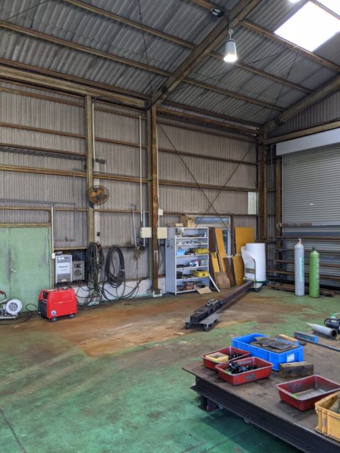 熊本県 ジブクレーン据付け工事