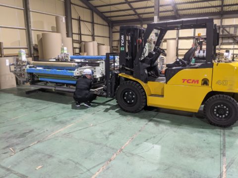 福岡県 モイスナー搬入工事