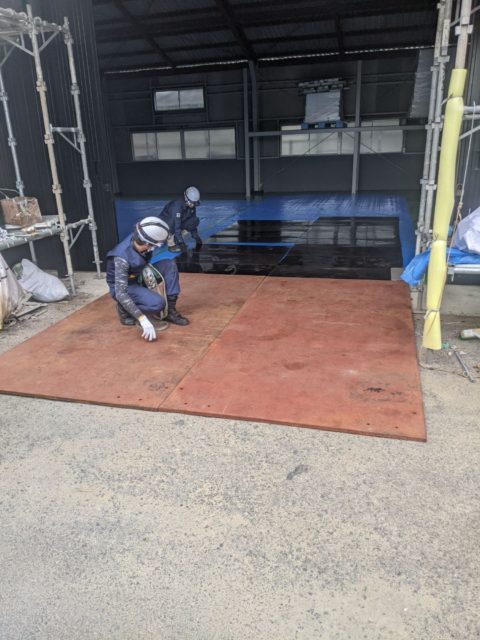 福岡県 プレス機等移設工事