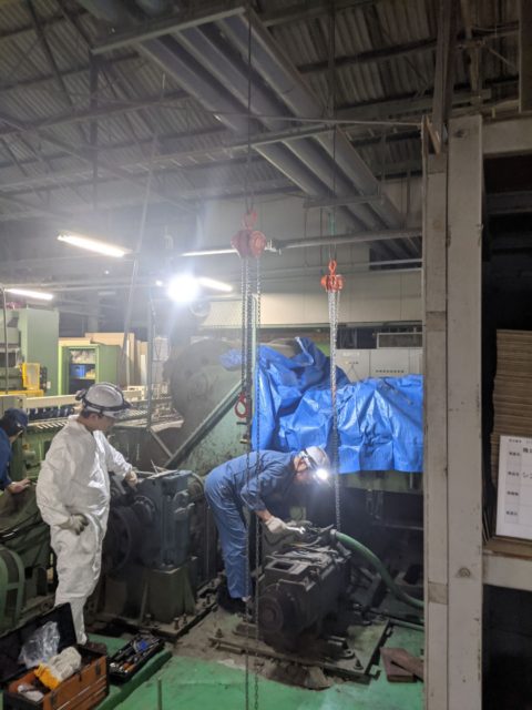 宮崎県 モーター更新工事