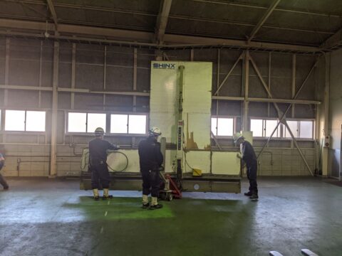 福岡県 ステッチャー等移設工場